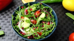 salad dưa leo healthy