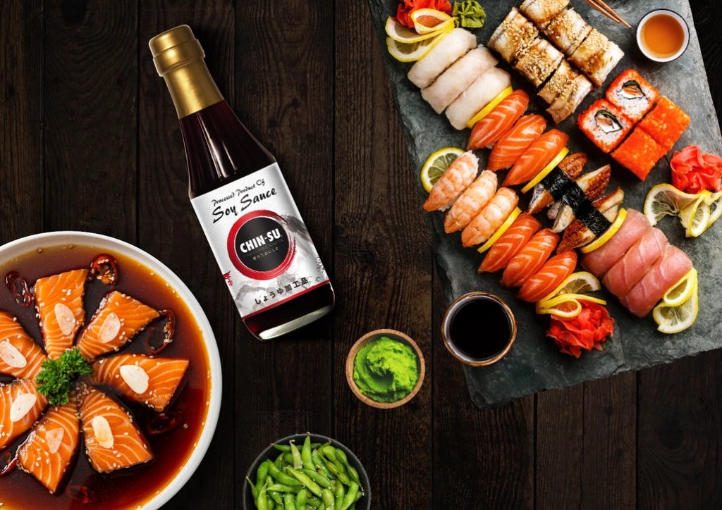 Nước tương CHIN-SU lên men chuẩn vị Nhật